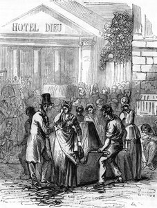 Epidemia de cólera de 1832 em França de Unbekannter Künstler