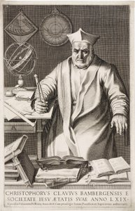 Christopher Clavius, padre jesuíta alemão e matemático de Unbekannt