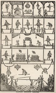 Circo e equilibrismo de Unbekannter Künstler