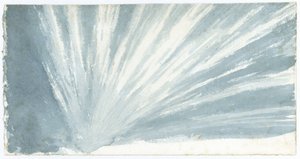 Estudo de nuvens de Luke Howard, c 1808-1811 de Unbekannter Künstler