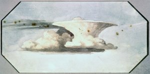 Estudo de nuvens de Luke Howard, c 1808-1811 de Unbekannter Künstler