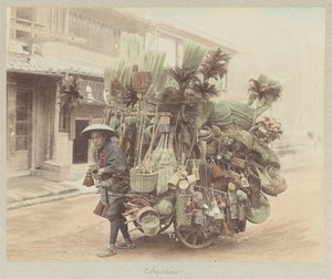 Colporter - Japão 1880-1910 de Unbekannter Künstler