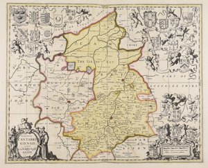 Comitatis Cantabrigiensis vernacule Cambridge Shire de Unbekannter Künstler