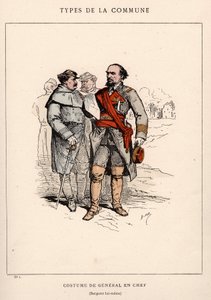 Paris Commune: COSTITUTO DO CHEFE GERAL em "Les Communeux de Unbekannt