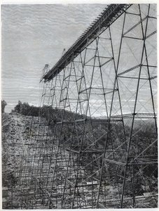 Construção do Viaduto Kinzua de Unbekannt