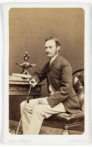 Príncipe herdeiro da Dinamarca, c 1870 de Unbekannter Künstler