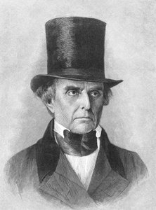Daniel Webster, político americano (foto a p/b) de Unbekannt