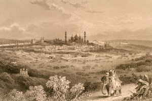 Delhi (gravura) de Unbekannter Künstler