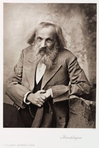 Dmitry Ivanovich Mendeleyev, químico russo, c 1905 de Unbekannt