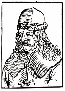 Drácula, c.1550 (xilogravura) de Unbekannter Künstler