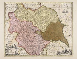 Ducatus Eboracensis anglice Yorkshire de Unbekannter Künstler