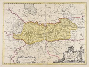 Ducatus Gelriae pars prima quae est Neomagensis auctore Bartholdo Wicheringe. de Unbekannter Künstler
