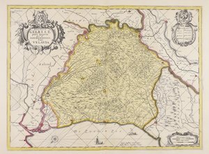 Ducatus Gelriae pars quarta quae est Arnhemiensis siue Velavia de Unbekannter Künstler