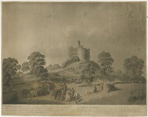Castelo Dudley: - The Keep: água-tinta com descrição gravada, sd [c 1793] de Unbekannt