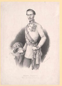 Imperador da Áustria Franz Joseph I de Unbekannter Künstler
