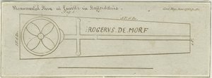 Igreja Enville - Pedra Monumental: gravura, sd [c 1783] de Unbekannt
