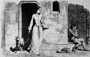 Esmeralda e Quasímodo de Unbekannter Künstler