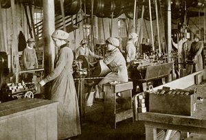 Trabalhadoras de fábrica de Unbekannter Künstler