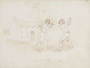 Fighting, Northumberland, c 1805-1820 de Unbekannt