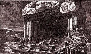 Caverna de Fingal Staffa It de Unbekannter Künstler