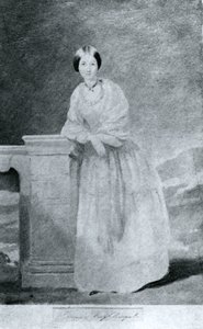 Florence Nightingale, enfermeira inglesa e reformadora hospitalar, c 1860 de Unbekannt