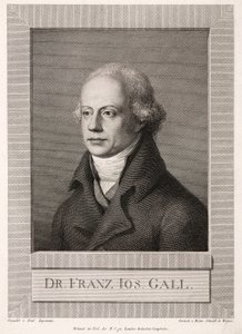 Franz Joseph Gall, anatomista e frenologista alemão, c 1800 de Unbekannt