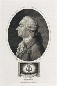 Friedrich Gottlieb Klopstock, poeta alemão de Unbekannt