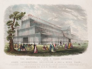 Grande Exposição 1851 O Palácio de Cristal, Londres de Unbekannt
