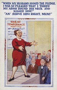 Great Temperance Meeting (cor litho) de Unbekannt
