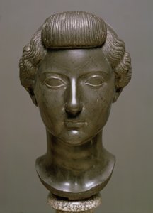 Chefe da Livia Drusilla (56 AC-29 DC) Roman, c.30 AC (basalto) de Unbekannt