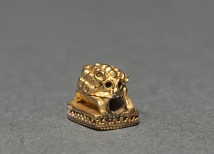 Elemento de jóias de ouriço, 400-200 aC de Unbekannt