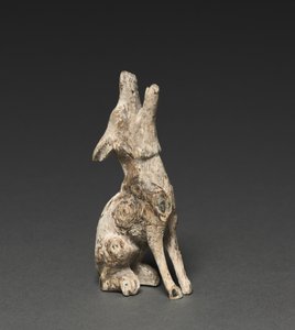 Lobo uivando, c.500-200 aC de Unbekannt