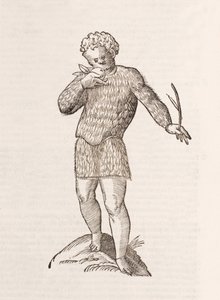 Ilustração de um homem de Unbekannt