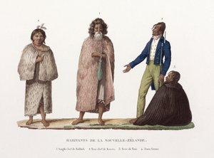 Habitantes da Nova Zelândia de Unbekannt