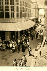Iraque - Uma rua em Bagdade de Unbekannter Künstler
