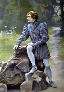 Jean Perrier no papel de Pelleas de Unbekannter Künstler