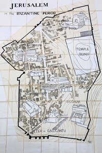 Jerusalém no Período Bizantino, Jerusalém, Israel de Unbekannt