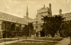 Colégio Jesus, Oxford de Unbekannter Künstler