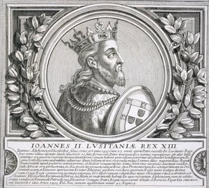 João II de Portugal (litho) de Unbekannt