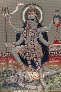 Kali : Deusa Hindu do Tempo, Criação, Destruição, Violência e Poder.
