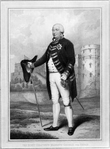 Rei Jorge III, Rei da Grã-Bretanha, c 1800 de Unbekannt