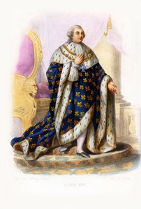 Luís XVI rei da França (gravura)