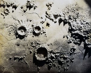 Crateras lunares de Unbekannter Künstler
