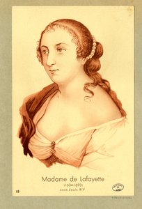 Madame de Lafayette de Unbekannter Künstler