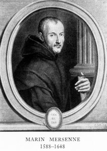 Marin Mersenne, matemático e cientista francês, início do século XVII de Unbekannt