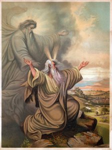Moisés (litho, cerca de 1900) de Unbekannter Künstler