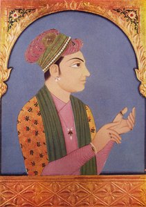 Muhammad Zafar Khan Século XVIII ; Muhammad Zafar Khan aliás Safadar Khan Babi ; filho de Sher Khan Babi ; Junagadh ; Gujarat ; Índia de Unbekannter Künstler