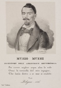 Muzio Muzzi, balonista italiano de Unbekannt