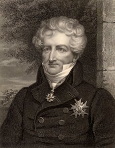 Naturalista Georges Cuvier, Paris, França, c.1810 (foto a p/b) de Unbekannt