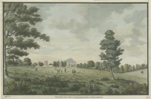 Needwood - Brickley Lodge: pintura em aquarela, nd [1786] de Unbekannt